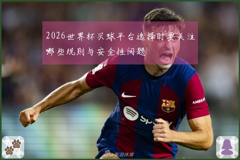 2026世界杯买球平台选择时要关注哪些规则与安全性问题
